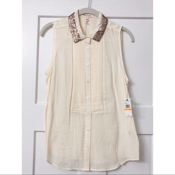 Button-Down Blouse - Turo by Vince Camuto - Picture 1 of 2